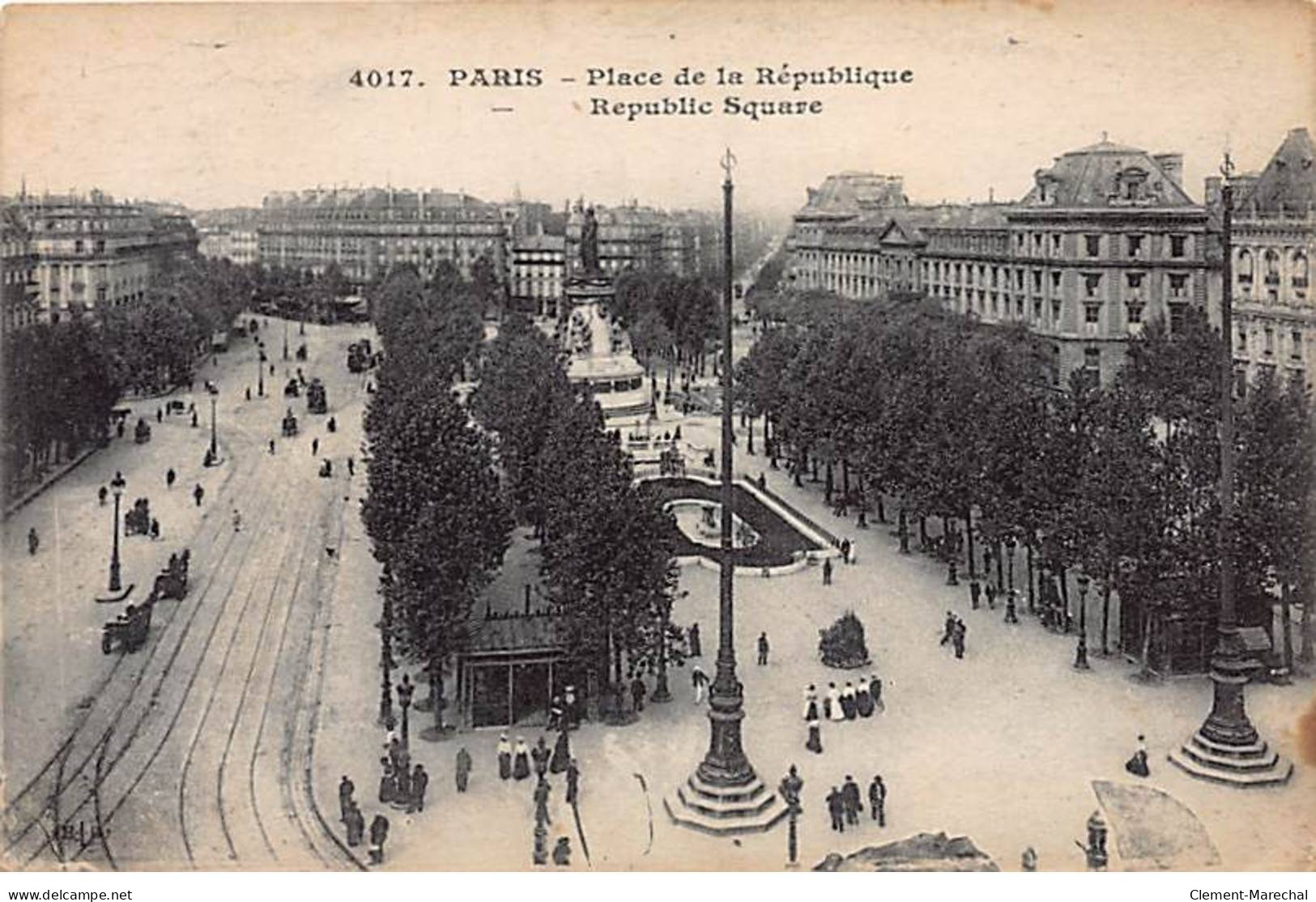 PARIS - Place De La République - Très Bon état - District 11