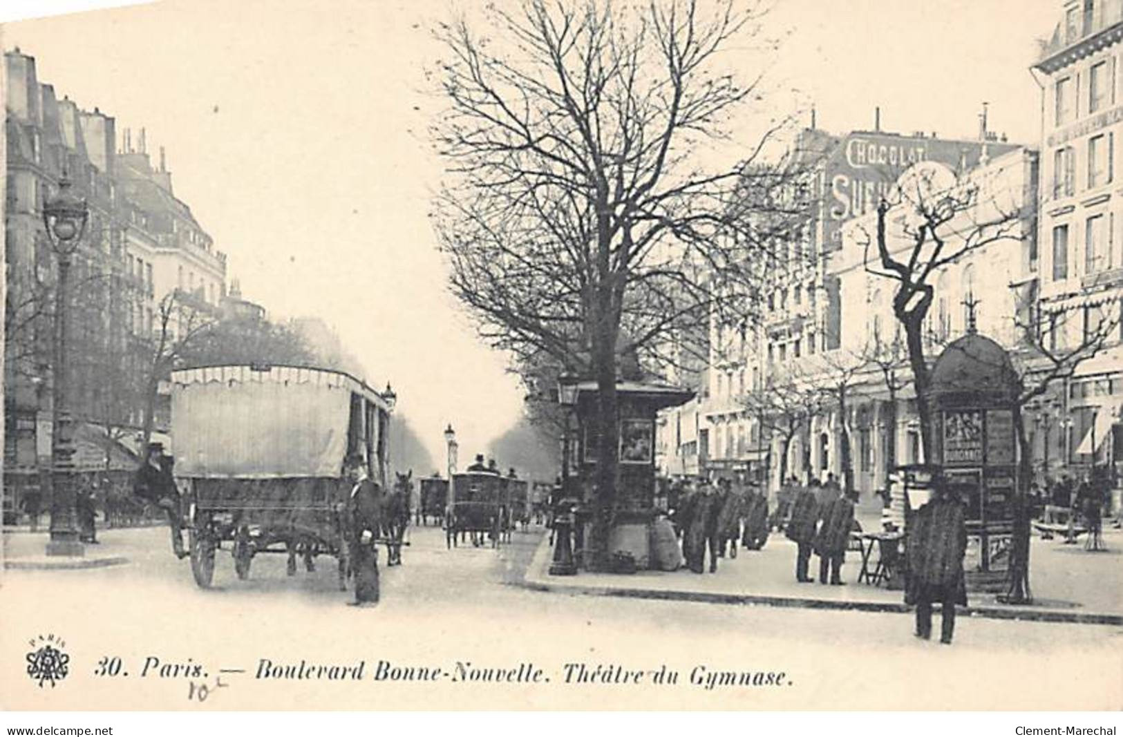 PARIS - Boulevard Bonne Nouvelle - Théâtre Du Gymnase - Très Bon état - Distrito: 10