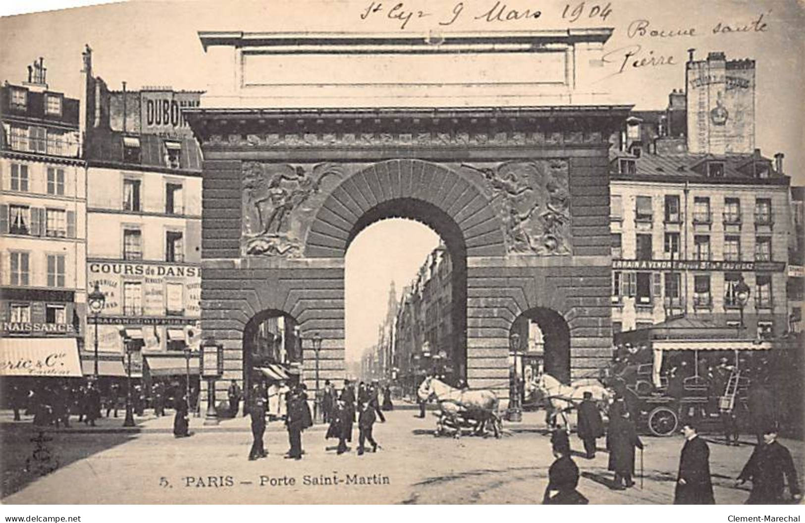 PARIS - Porte Saint Martin - Très Bon état - Distrito: 10