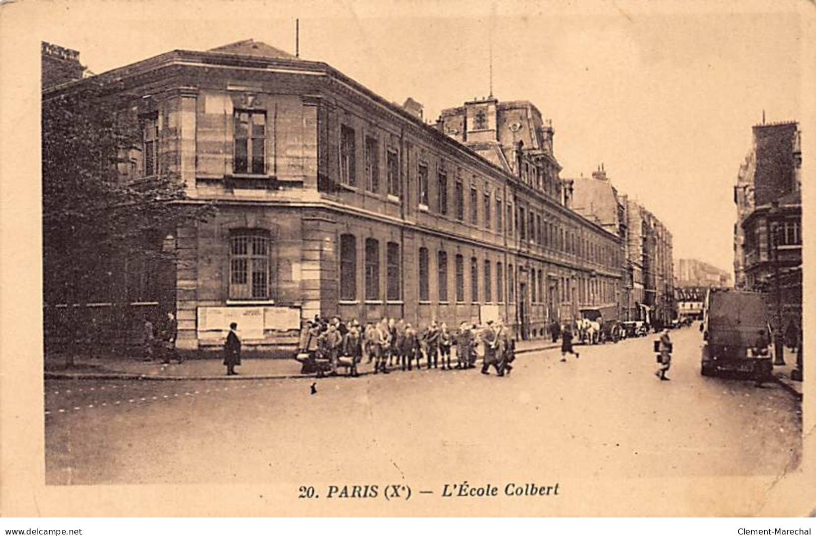 PARIS - L'Ecole Colbert - état - Distrito: 10