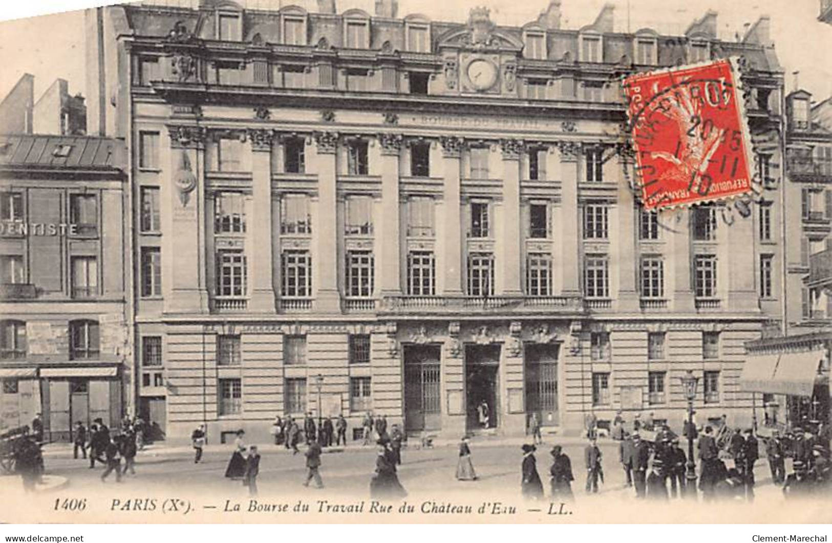 PARIS - La Bourse Du Travail Rue Du Château D'Eau - Très Bon état - Paris (10)