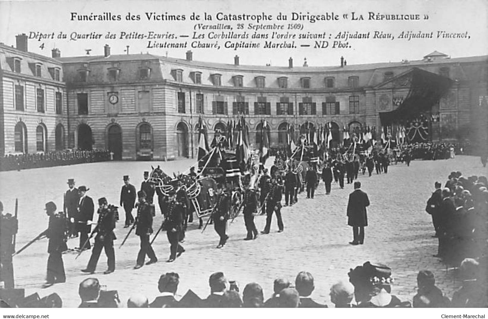 PARIS - Funérailles Des Victimes De La Catastrophe Du Dirigeable " La République " - Très Bon état - Paris (10)