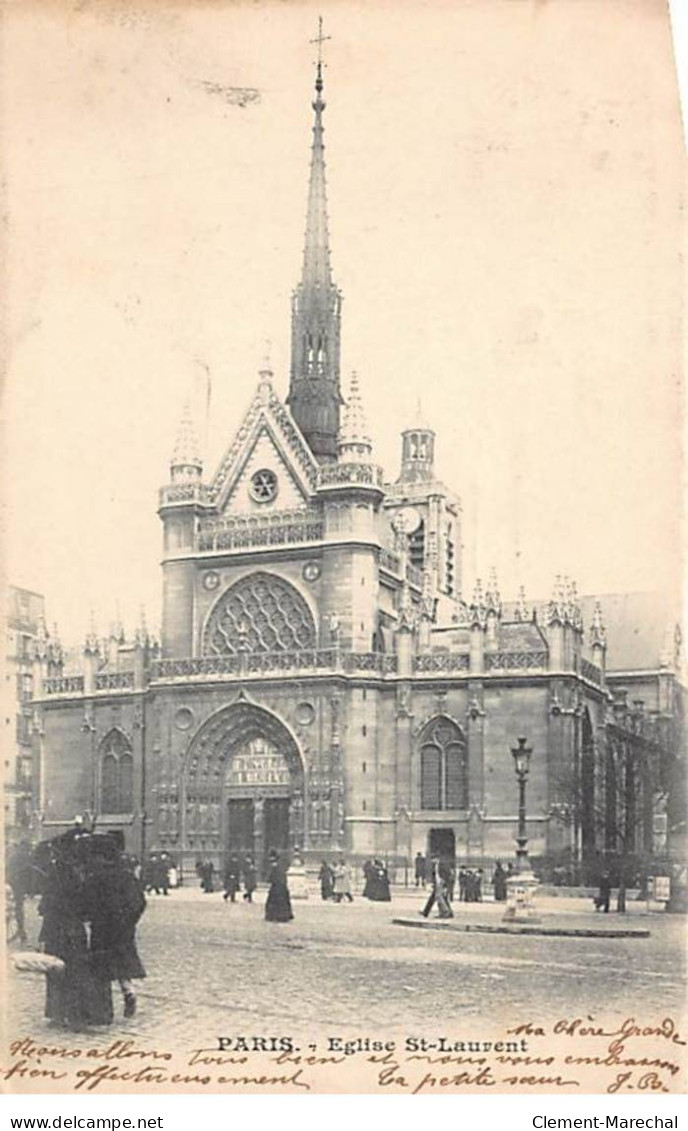 PARIS - Eglise Saint Laurent - Très Bon état - Arrondissement: 10