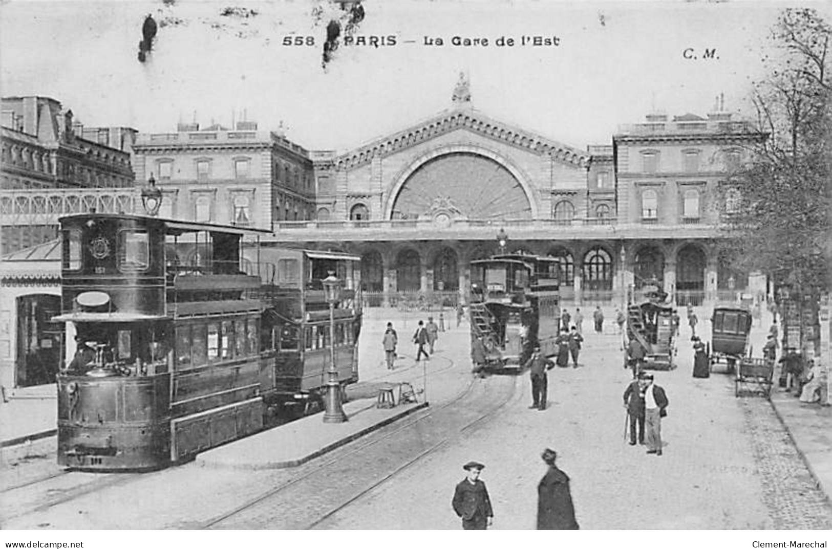 PARIS - La Gare De L'Est - Très Bon état - Arrondissement: 10