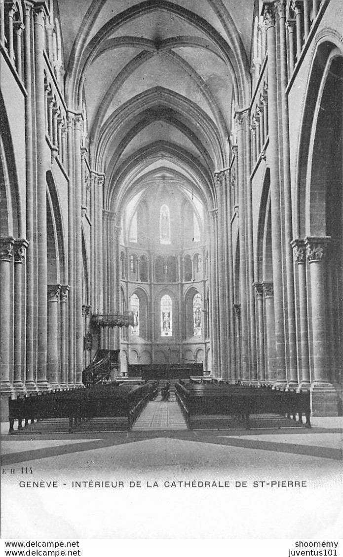 CPA Genève-Intérieur De La Cathédrale De St.Pierre      L2041 - Genève