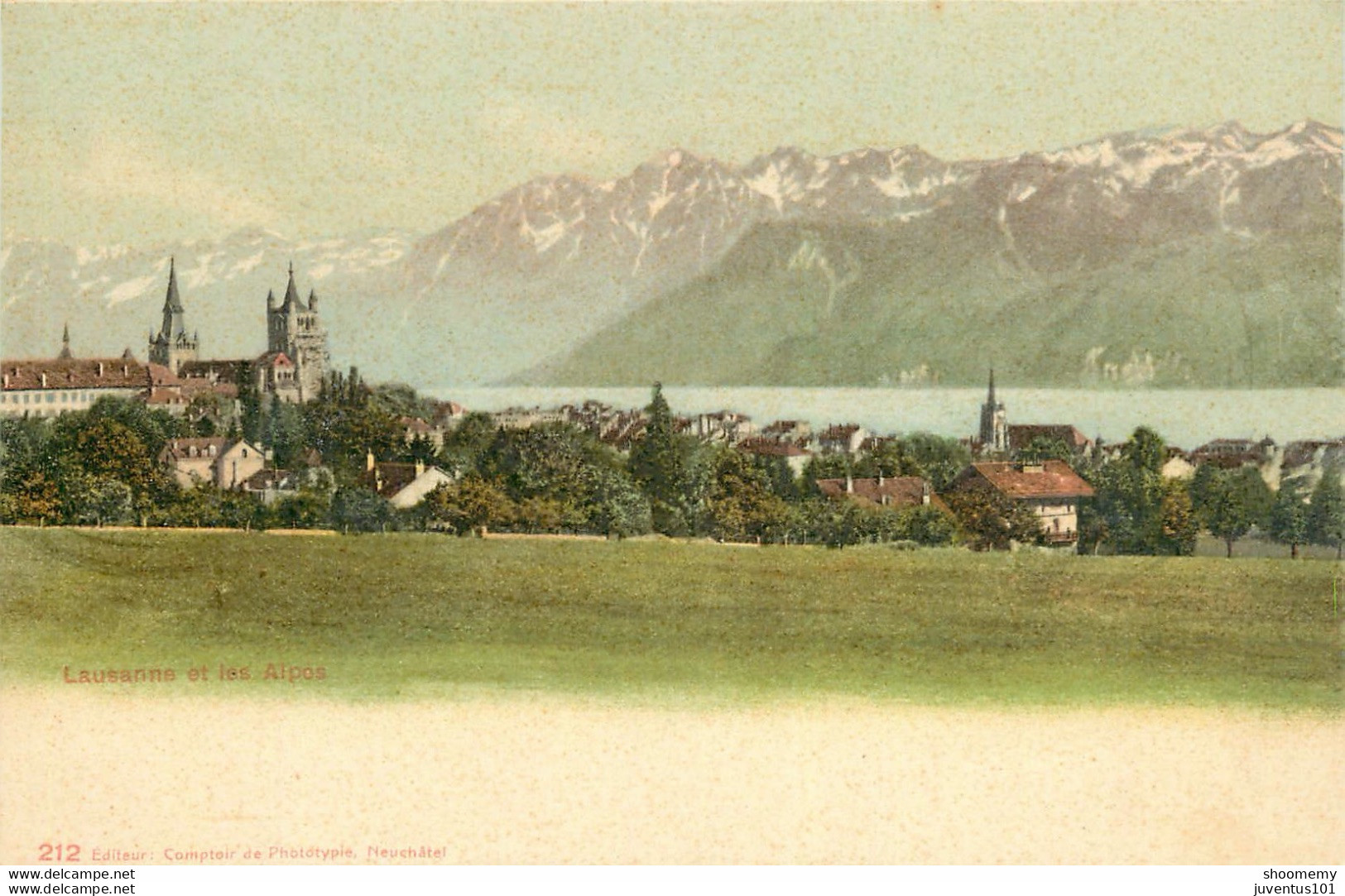 CPA Lausanne Et Les Alpes      L2041 - Lausanne