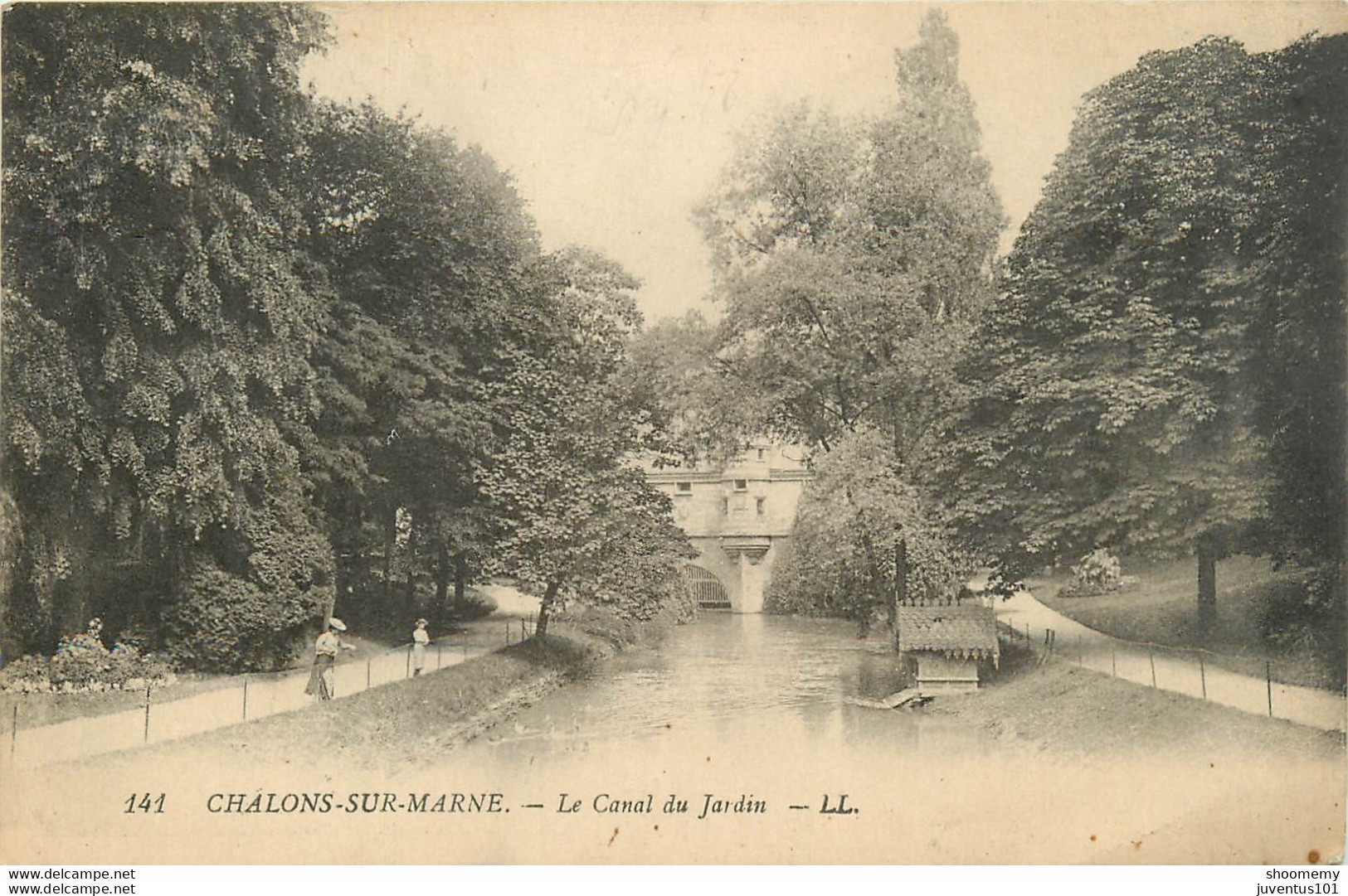 CPA Chalons Sur Marne-Le Canal Du Jardin     L1095 - Châlons-sur-Marne