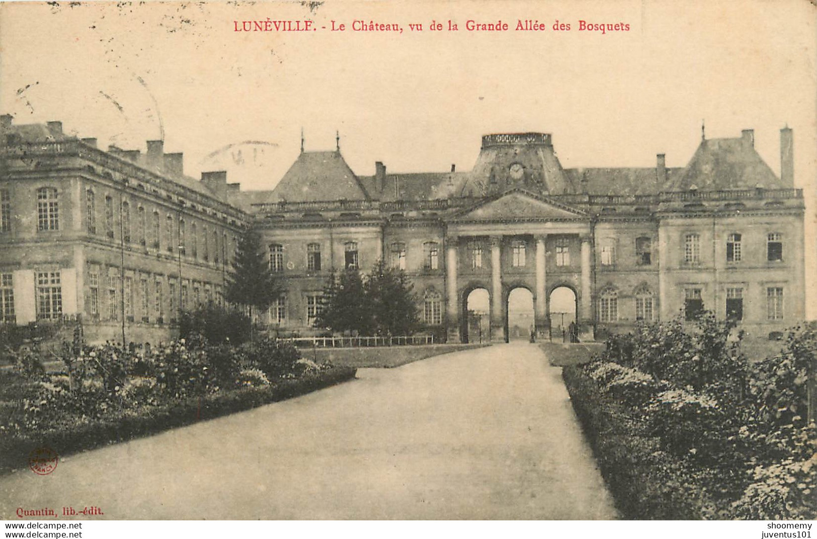 CPA Lunéville-Le Château-Timbre      L1097 - Luneville