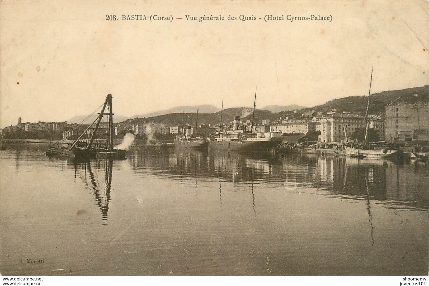 CPA Corse-Bastia-Vue Générale Des Quais-208-état Voir Scan     L2108 - Bastia