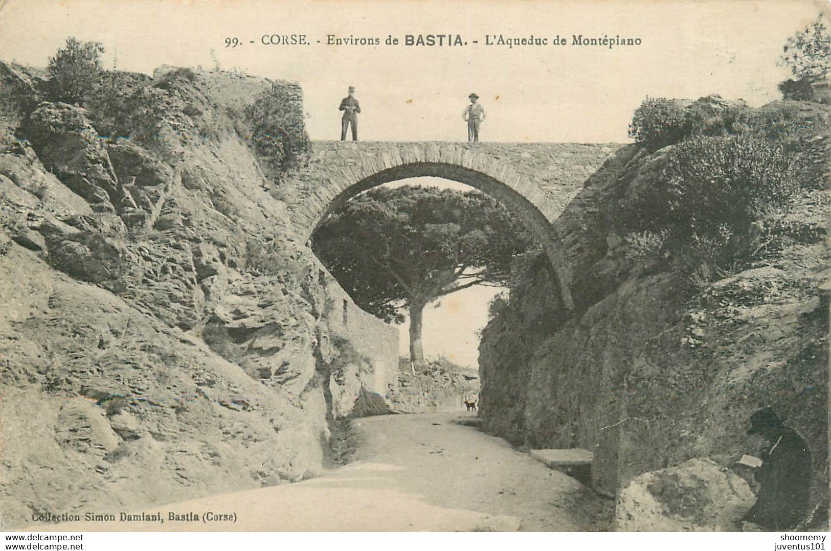 CPA Corse-Environs De Bastia-L'aqueduc De Montépiano-99     L2108 - Bastia