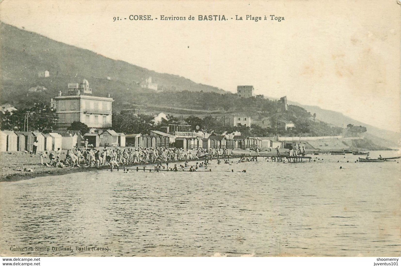 CPA Corse-Environs De Bastia-La Plage à Toga     L2108 - Bastia