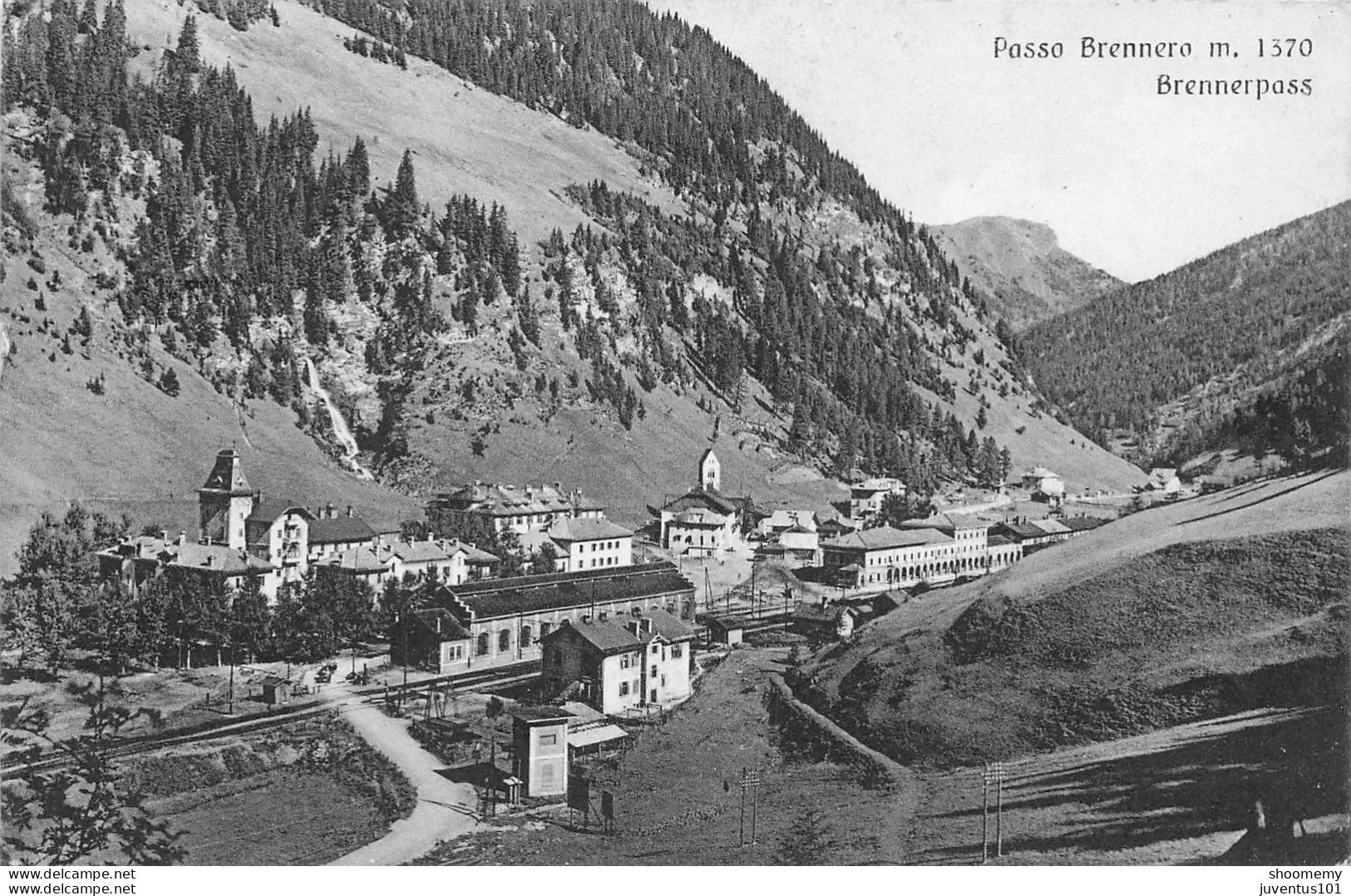 CPA Passo Brennero-Brennerpass-Beau Timbre-RARE    L2404 - Autres & Non Classés