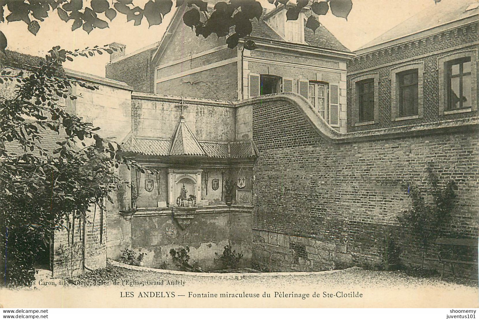 CPA Les Andelys-Fontaine Miraculeuse Pèlerinage De Ste Clotilde      L1716 - Les Andelys