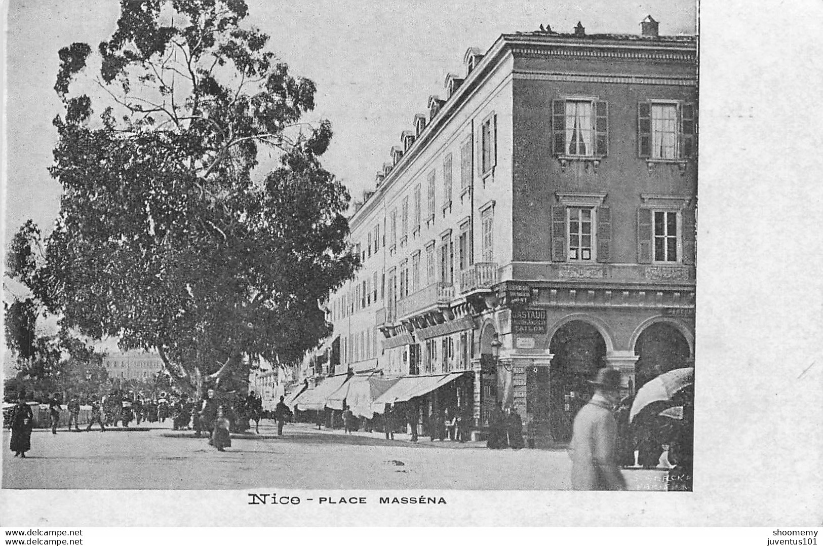 CPA Nice-Place Masséna      L1725 - Markten, Pleinen