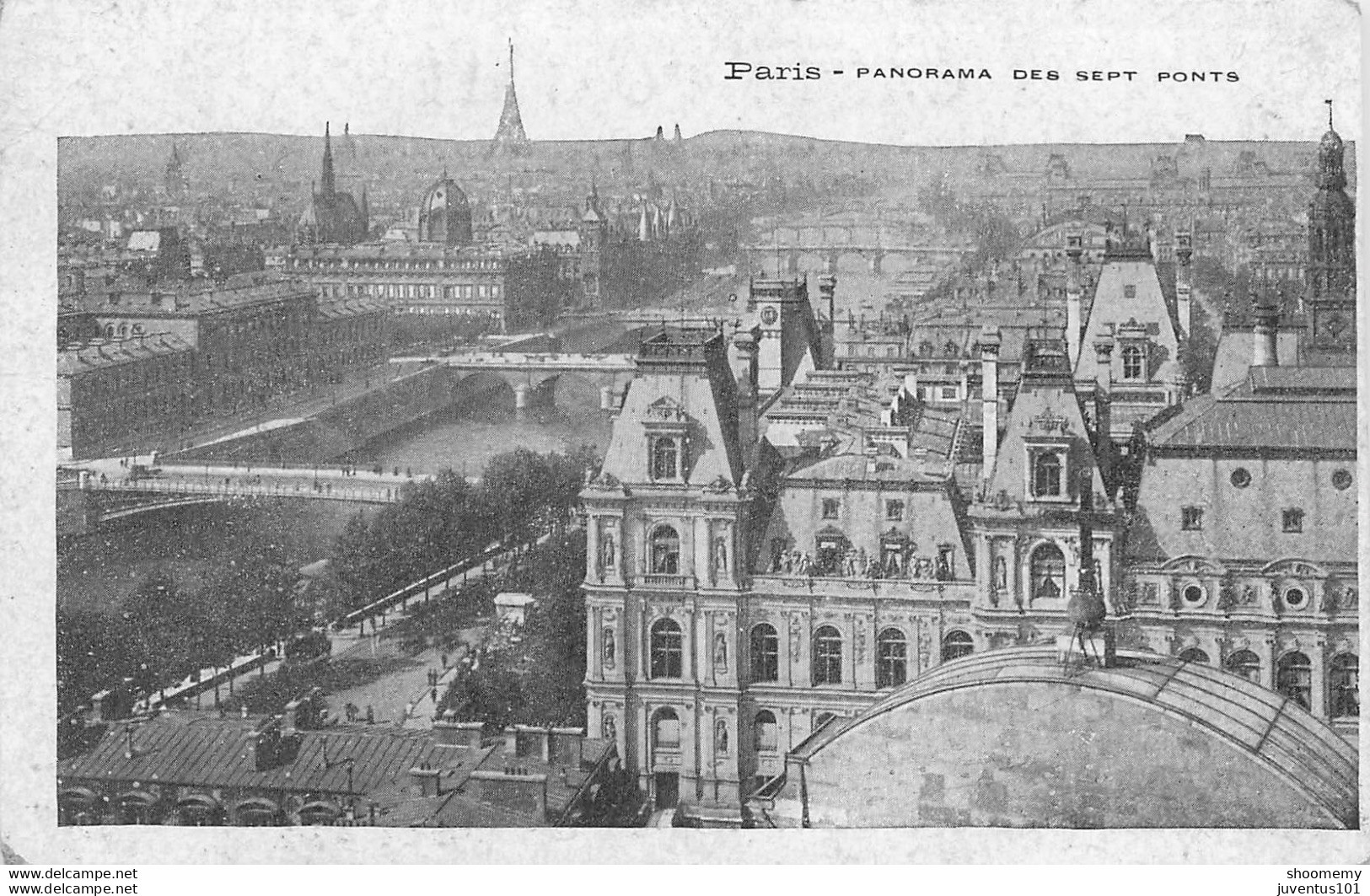 CPA Paris-Panorama Des Sept Ponts       L1725 - Mehransichten, Panoramakarten