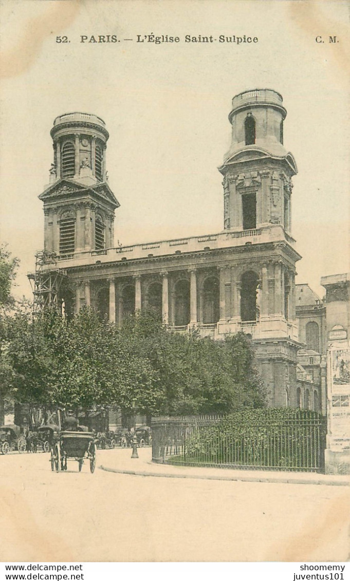 CPA Paris-Eglise Saint Sulpice-52       L1725 - Churches