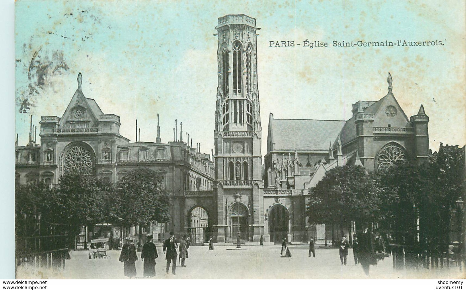 CPA Paris-Eglise Saint Germain L'Auxerrois-Timbre       L1725 - Notre Dame Von Paris