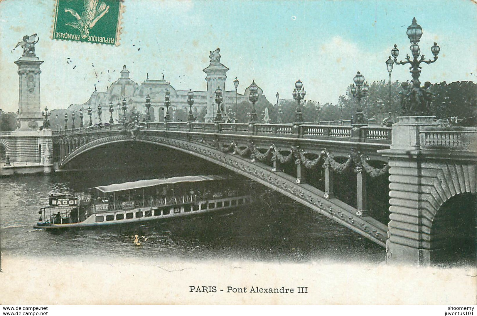 CPA Paris-Pont Alexandre III       L1725 - Ponts