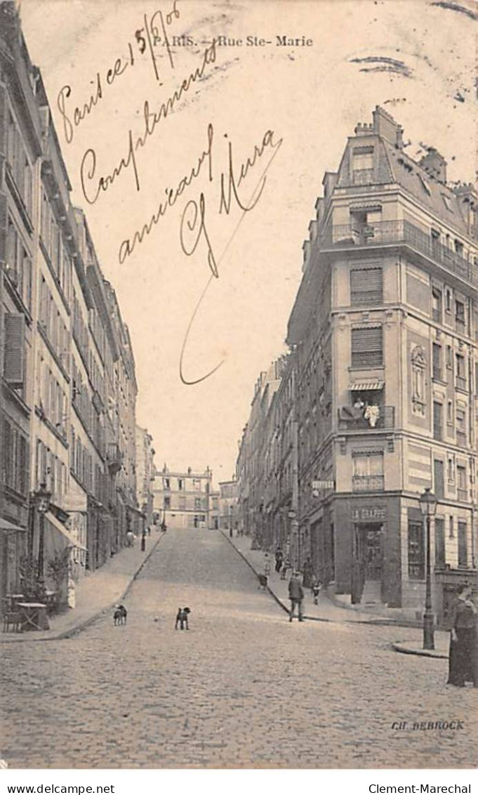 PARIS - Rue Sainte Marie - Très Bon état - Distrito: 17