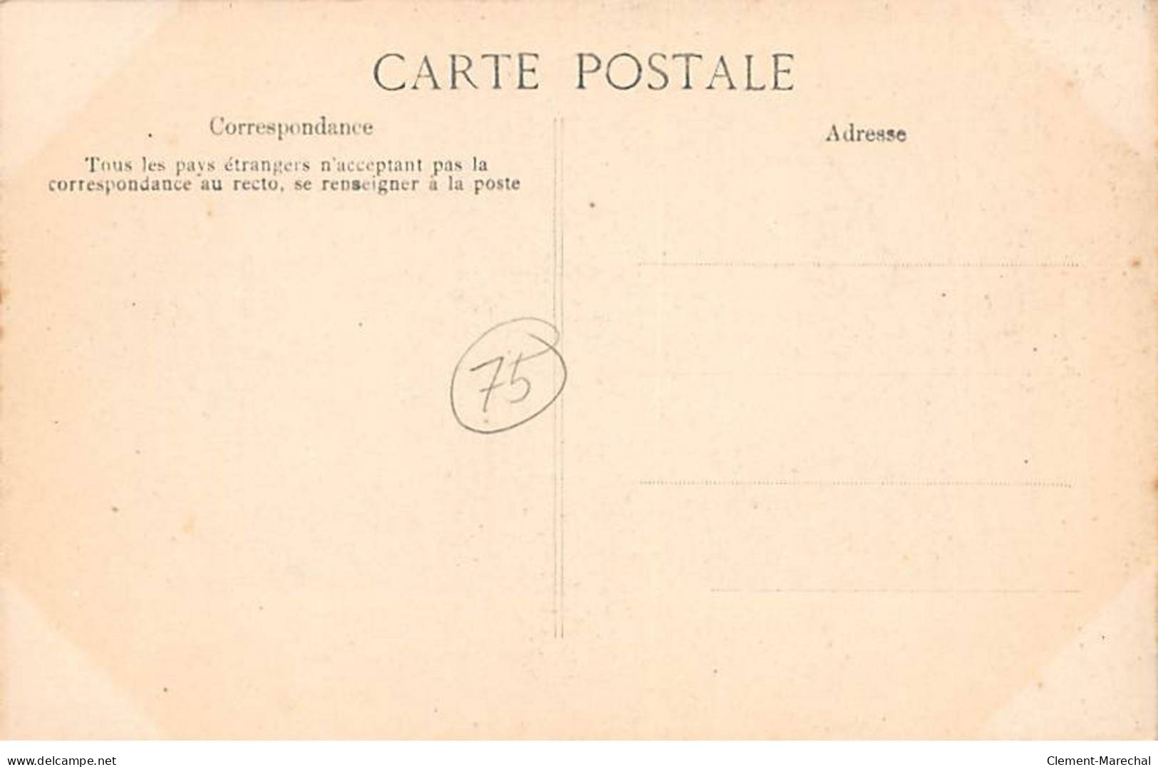 PARIS - Crue De La Seine 1910 - Clichy - Le Ravitaillement - Très Bon état - District 17