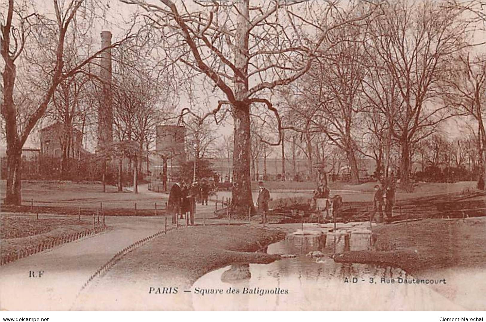 PARIS - Square Des Batignolles - Très Bon état - Distretto: 17