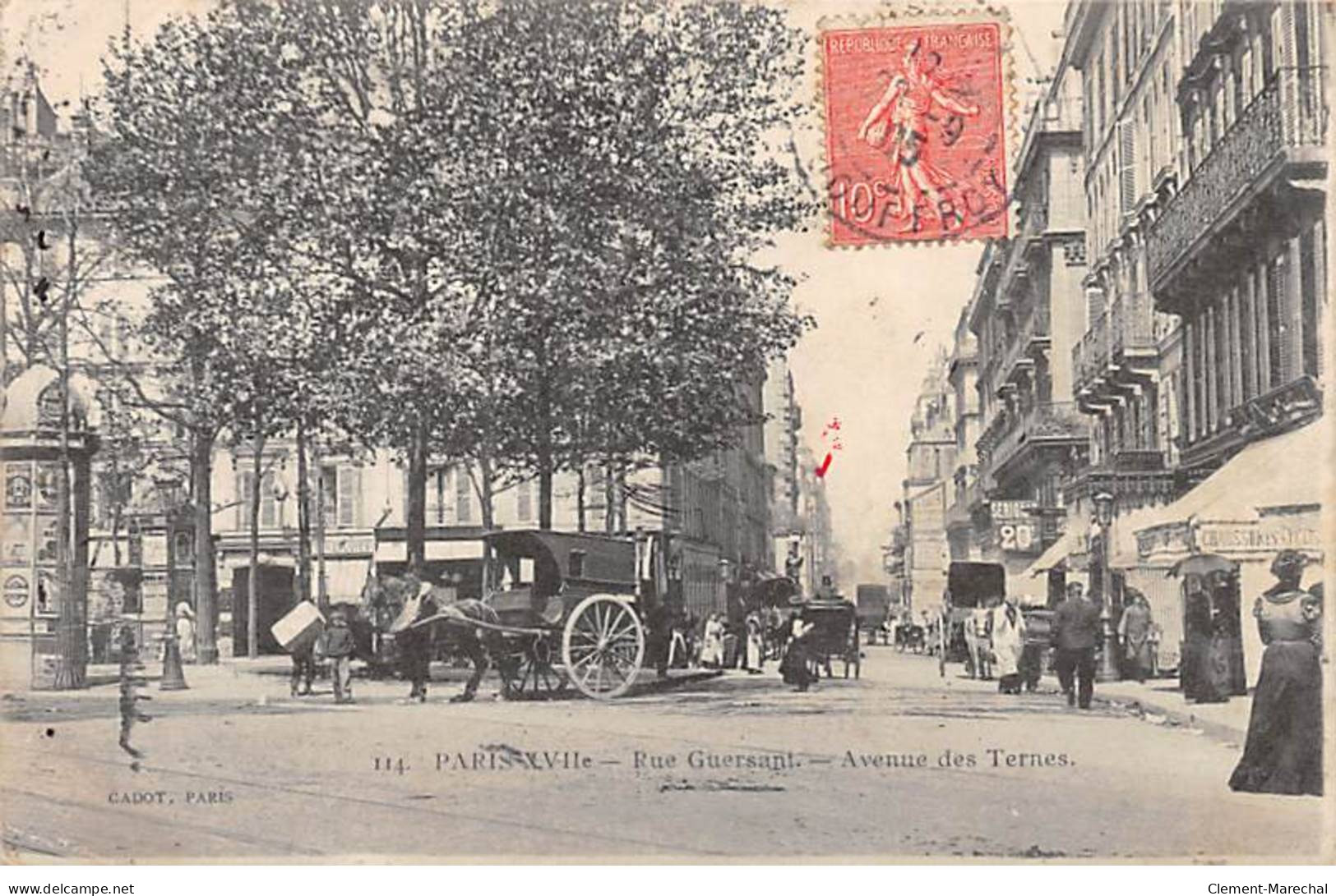 PARIS - Rue Guersant - Avenue Des Ternes - Très Bon état - Paris (17)