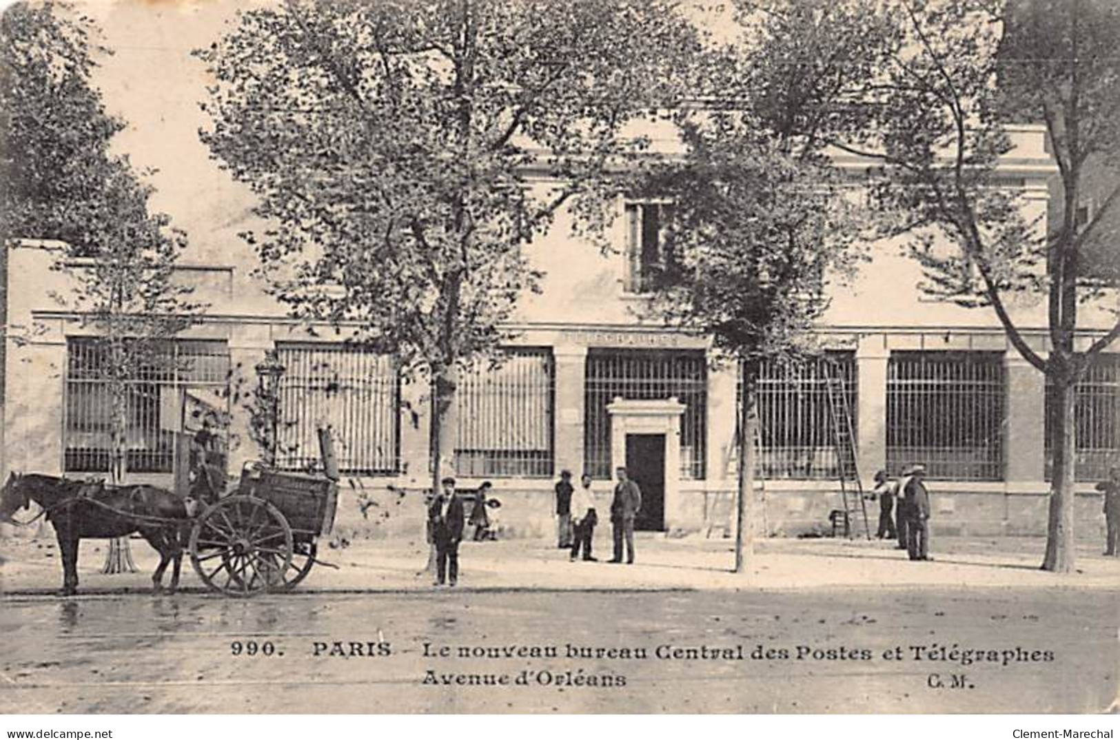 PARIS - Le Nouveau Bureau Central Des Postes Et Télégraphes - Avenue D'Orléans - état - Distrito: 14