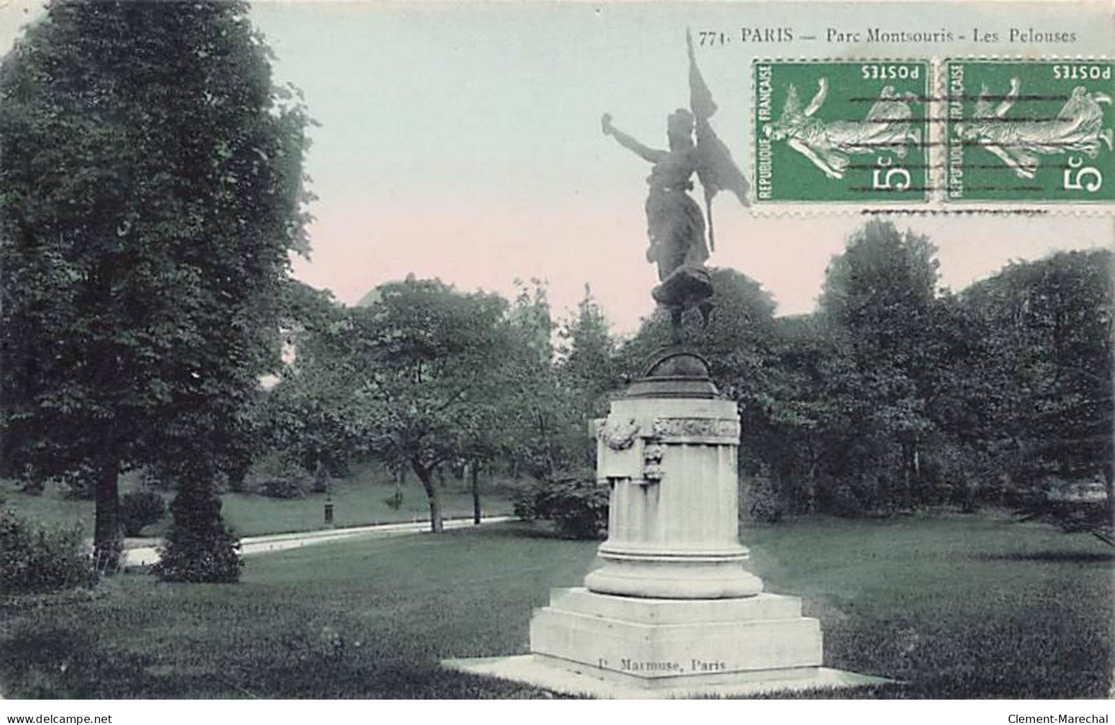 PARIS - Parc Montsouris - Les Pelouses - Très Bon état - Arrondissement: 14