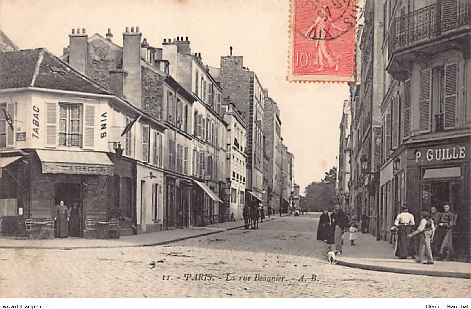 PARIS - La Rue Beaunier - Très Bon état - Paris (14)