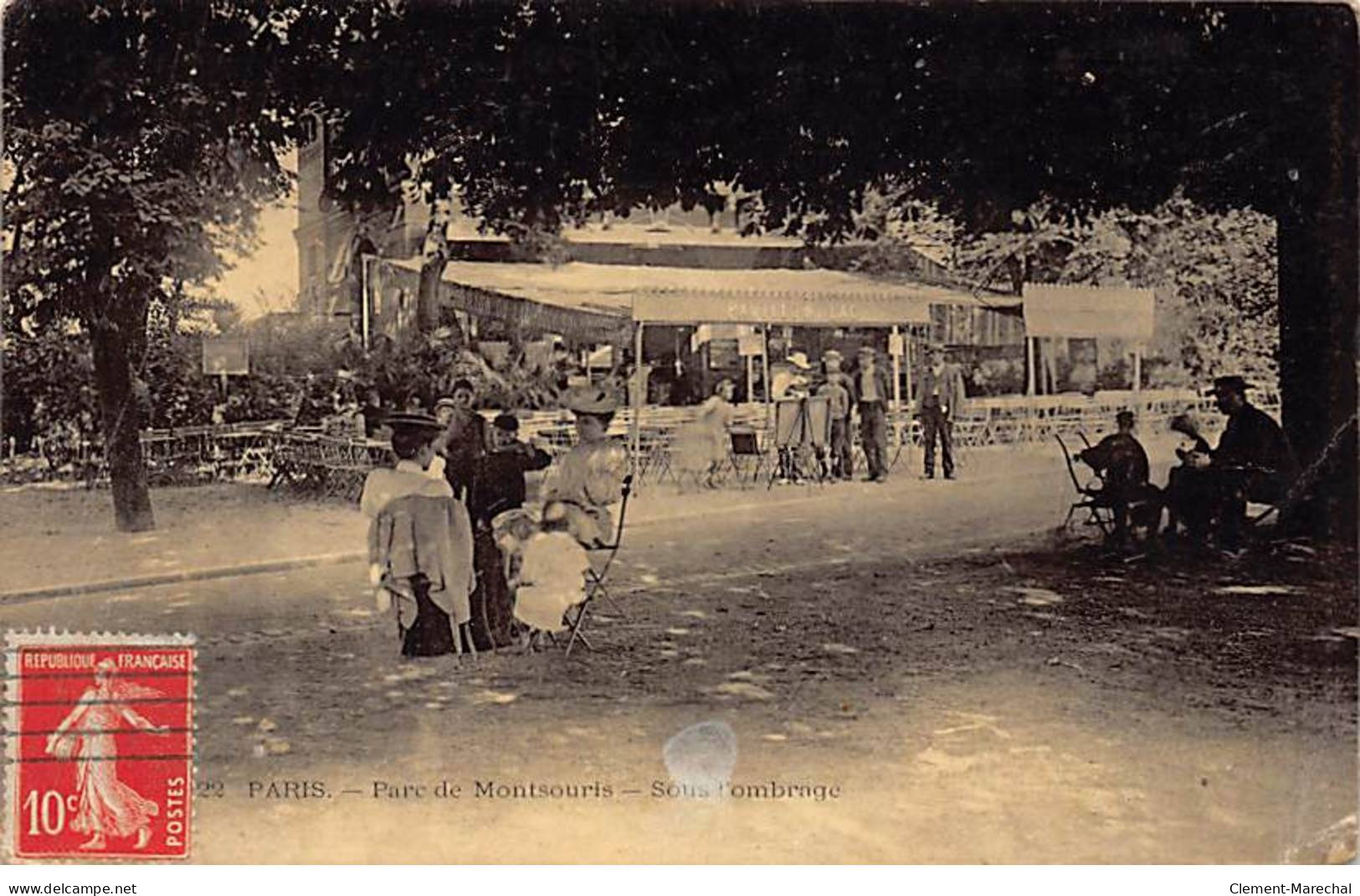 PARIS - Parc De Montsouris - Sous L'ombrage - Très Bon état - Distretto: 14