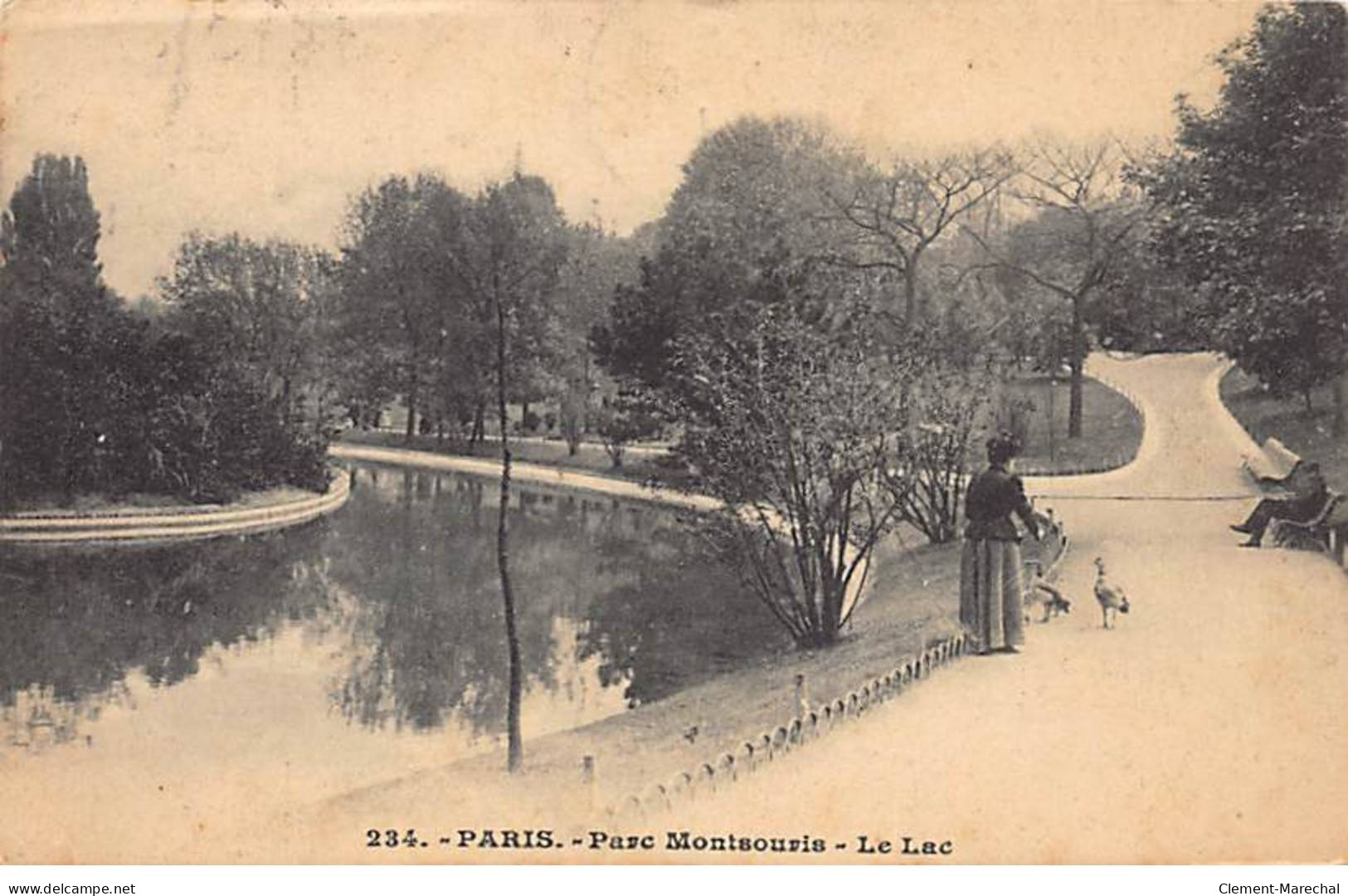 PARIS - Parc Montsouris - Le Lac - Très Bon état - Distretto: 14