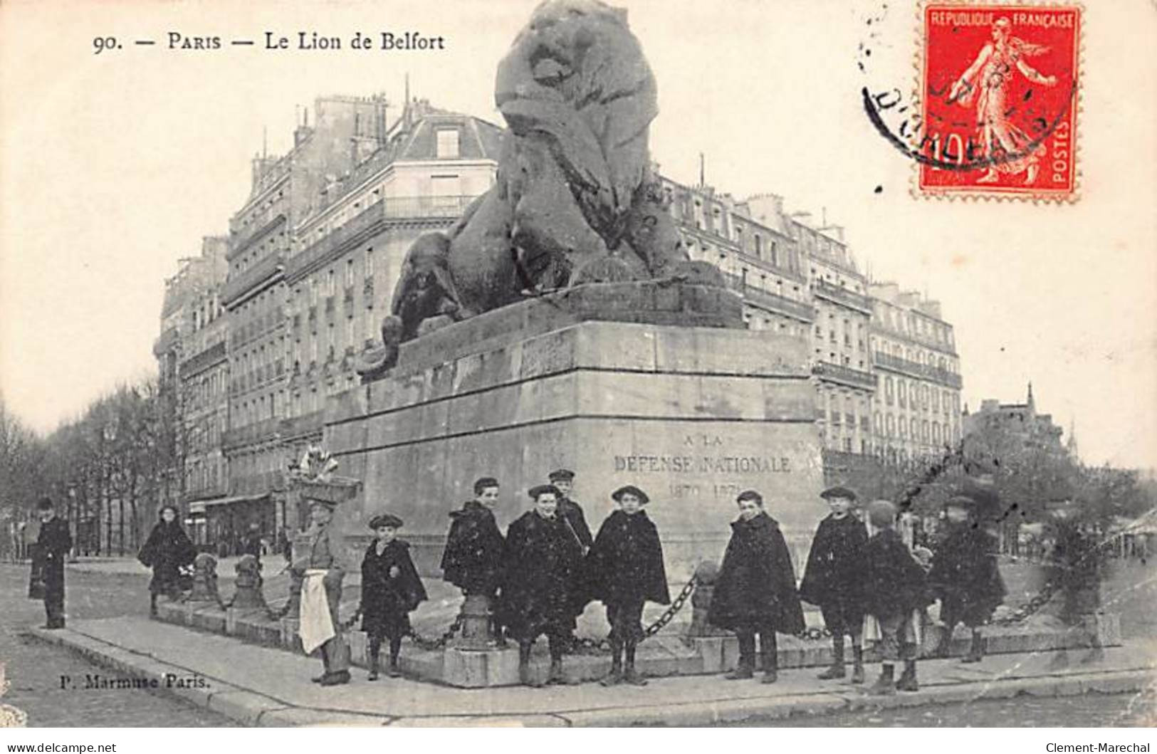 PARIS - Le Lion De Belfort - Très Bon état - Paris (14)
