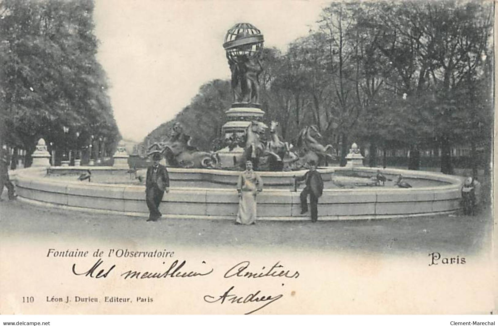 PARIS - Fontaine De L'Observatoire - Très Bon état - Paris (14)