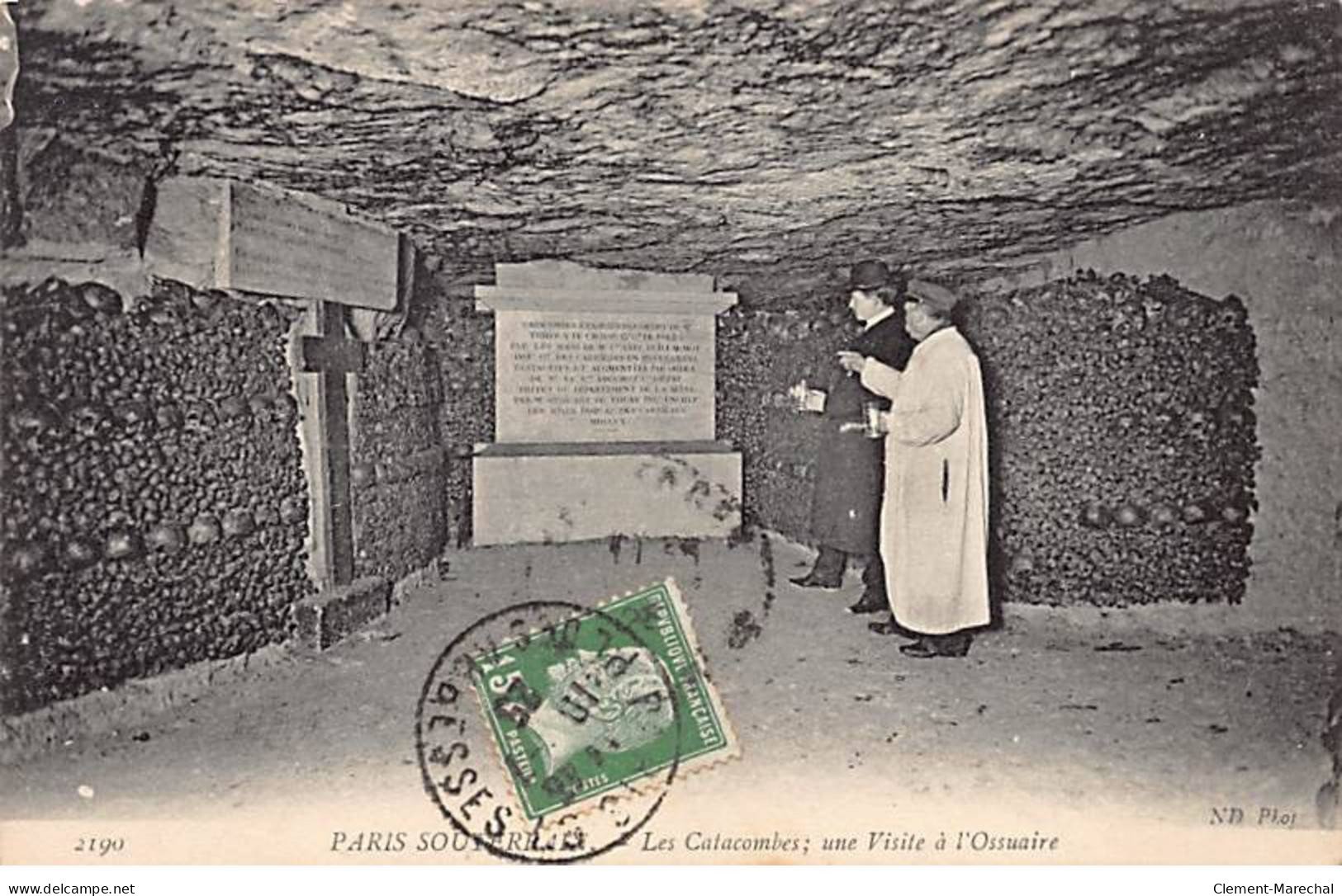 PARIS Souterrain - Les Catacombes - Une Visite à L'Ossuaire - Très Bon état - Arrondissement: 14