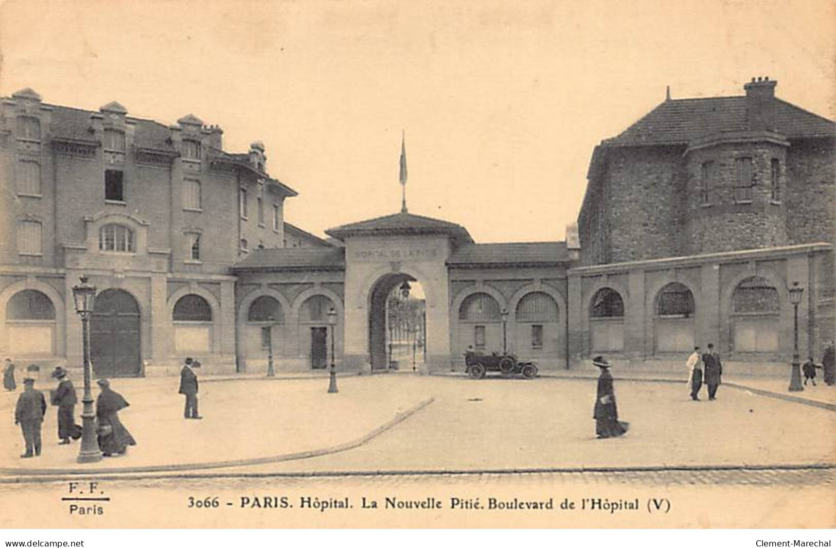 PARIS - Hôpital - La Nouvelle Pitié - Boulevard De L'Hôpital - F. F. - Très Bon état - Paris (13)