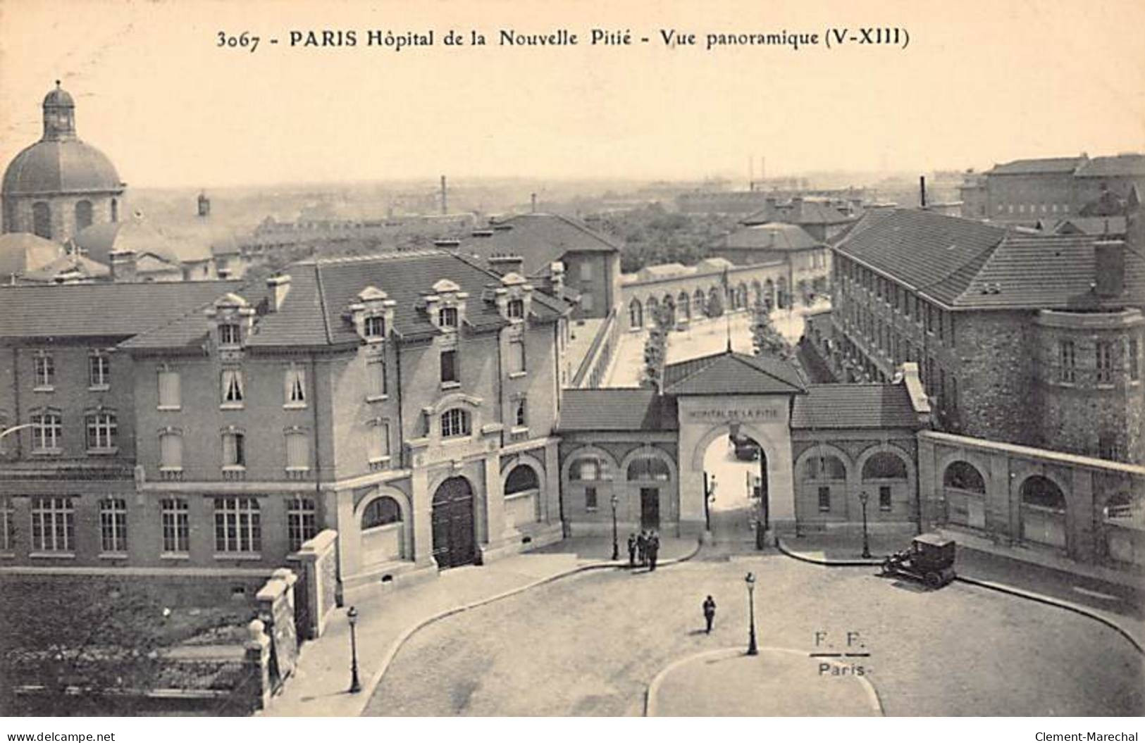 PARIS - Hôpital De La Nouvelle Pitié - Vue Panoramique - F. F. - Très Bon état - Arrondissement: 13