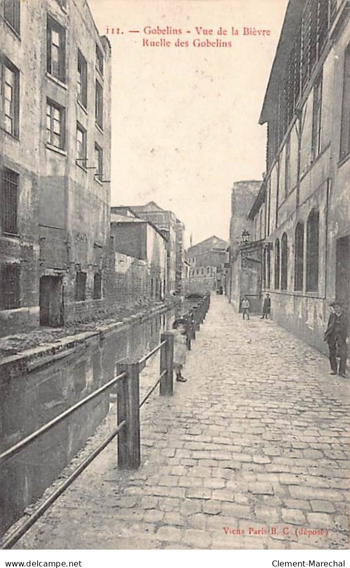 PARIS - Gobelins - Vue De La Bièvre - Ruelle Des Gobelins - Très Bon état - Distrito: 13