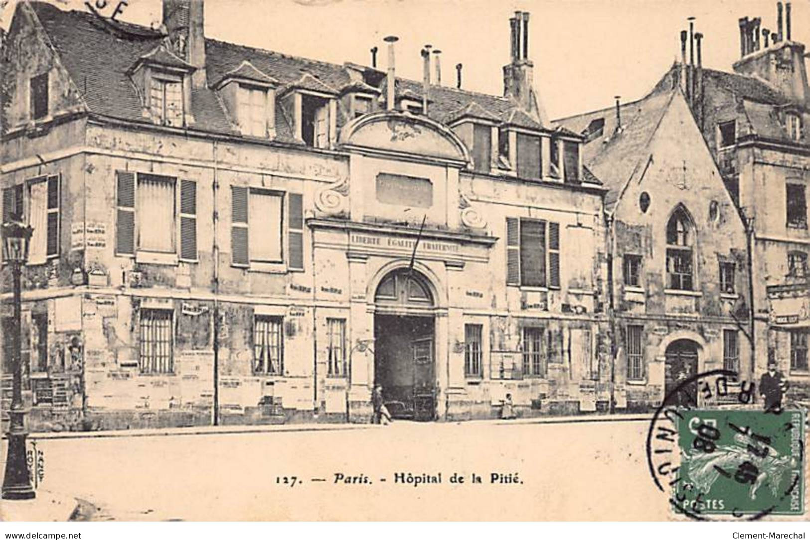 PARIS - Hôpital De La Pitié - Très Bon état - Distrito: 13