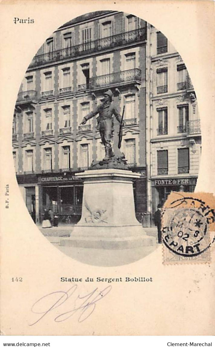 PARIS - Statue Du Sergent Bobillot - Très Bon état - Arrondissement: 13