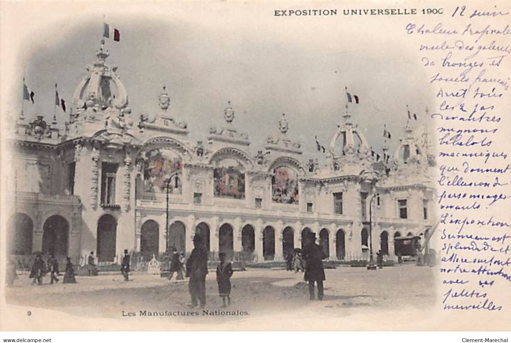 PARIS - Exposition Universelle 1900 - Les Manufactures Nationales - Très Bon état - Distretto: 13