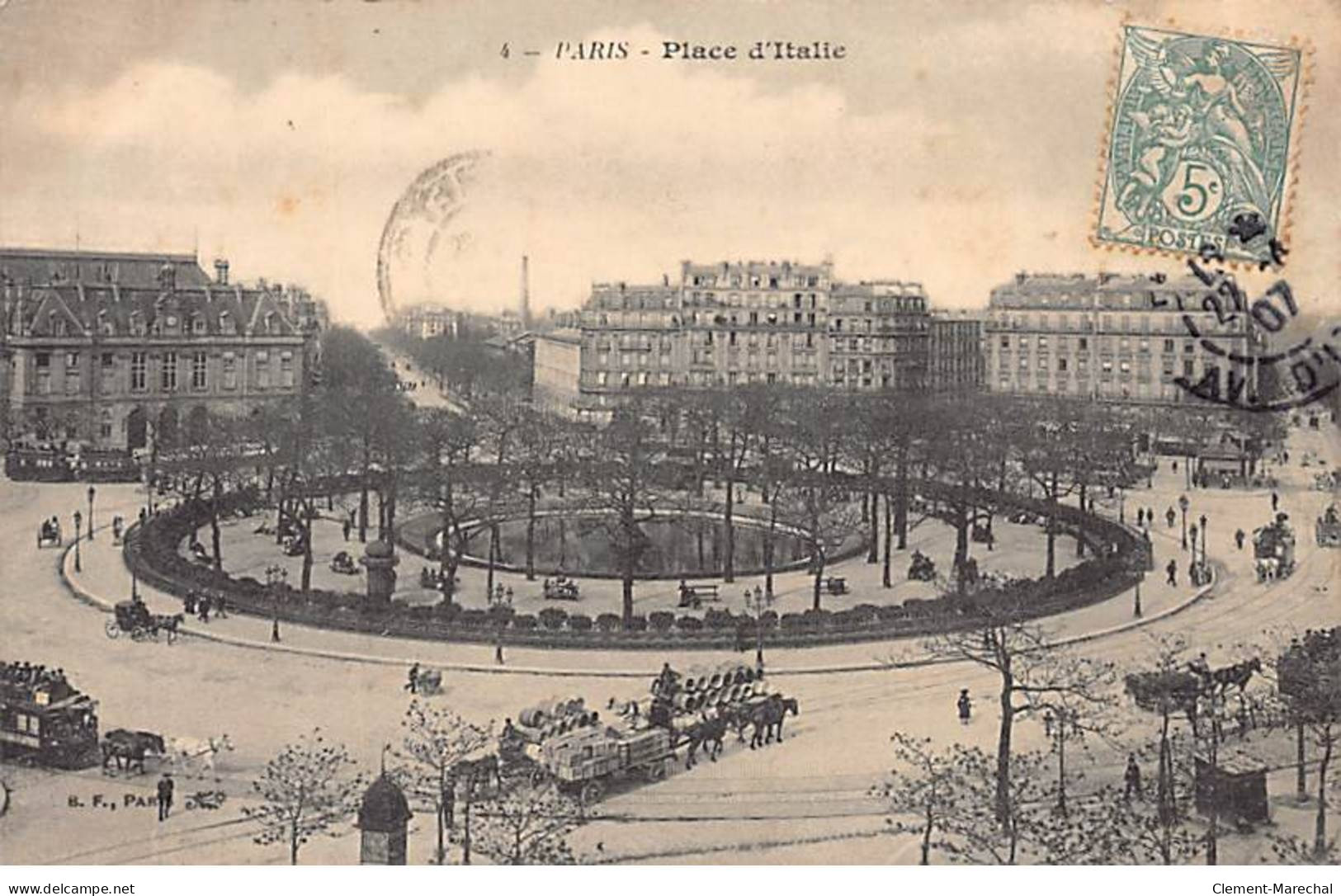 PARIS - Place D'Italie - Très Bon état - Paris (13)