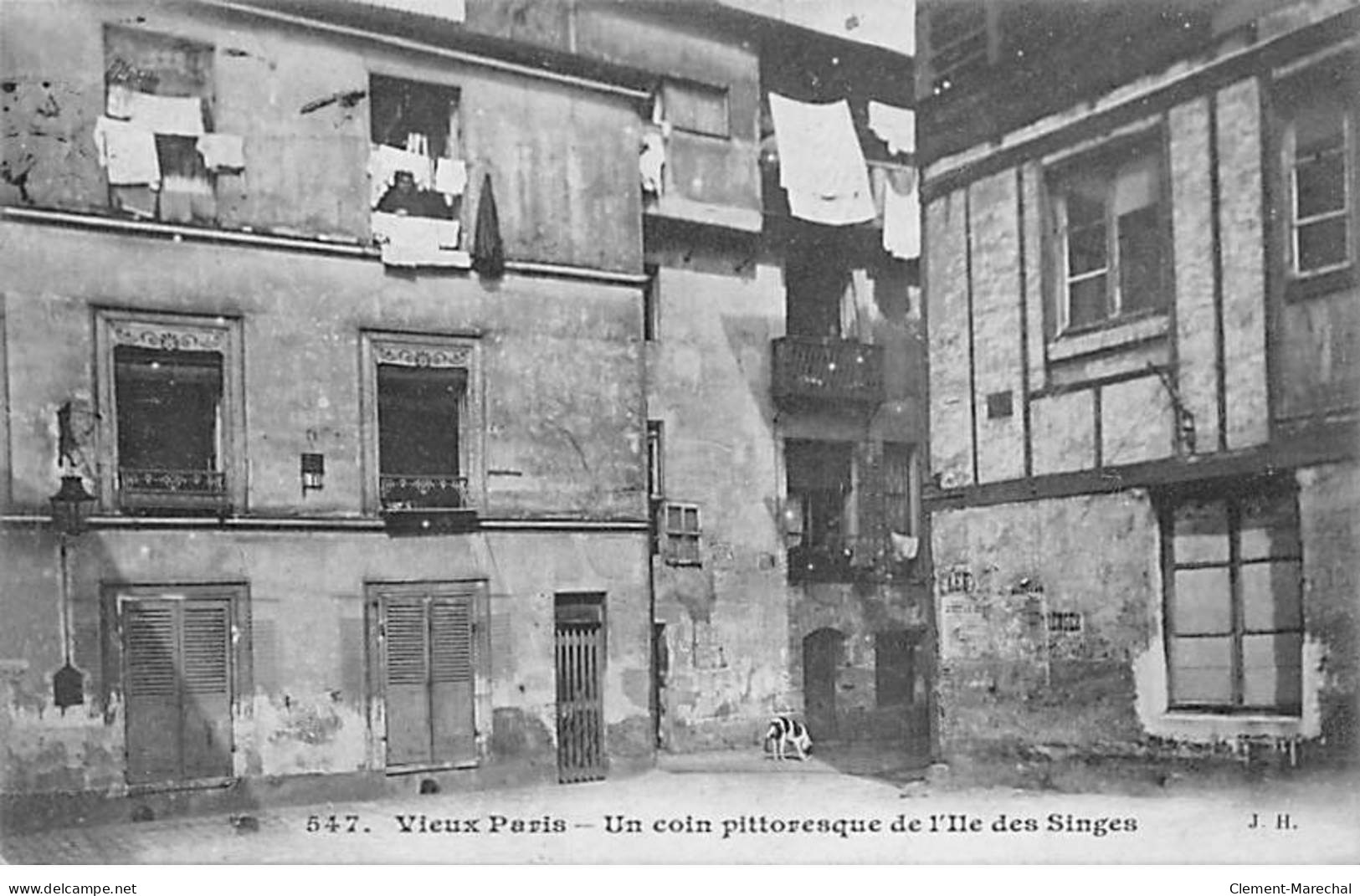 Vieux PARIS - Un Coin Pittoresque De L'Ile Des Singes - Très Bon état - Arrondissement: 13