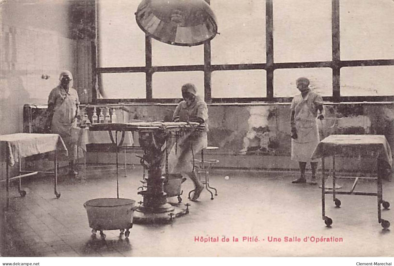 PARIS - Hôpital De La Pitié - Une Salle D'Opération - Très Bon état - Distrito: 13