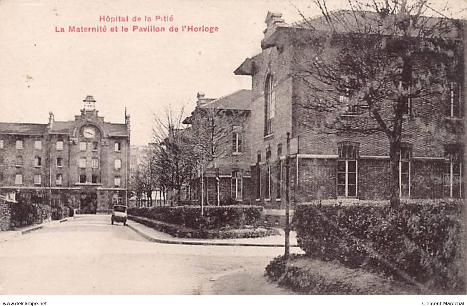 PARIS - Hôpital De La Pitié - La Maternité Et Le Pavillon De L'Horloge - Très Bon état - Distrito: 13