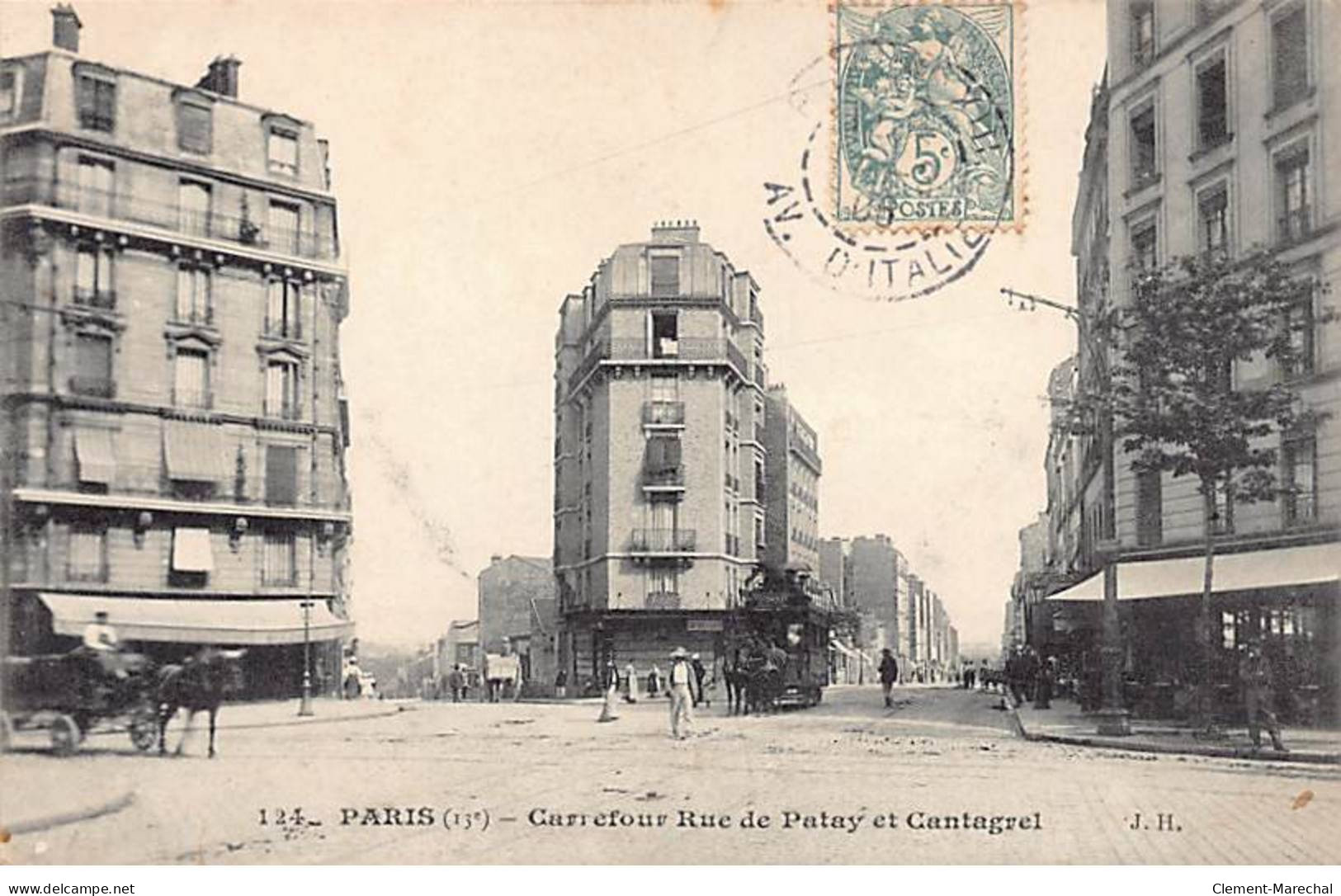 PARIS - Carrefour Rue De Patay Et Cantagrel - Très Bon état - Distrito: 13