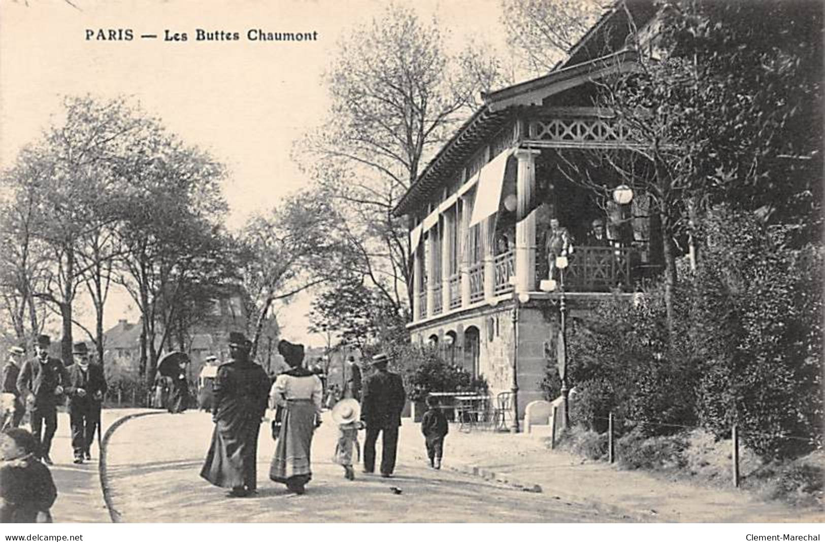 PARIS - Les Buttes Chaumont - Très Bon état - Distrito: 19