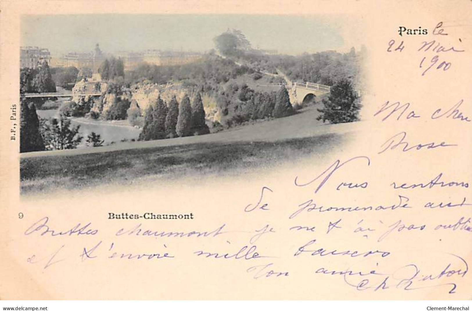 PARIS - Buttes Chaumont - Très Bon état - Distretto: 19