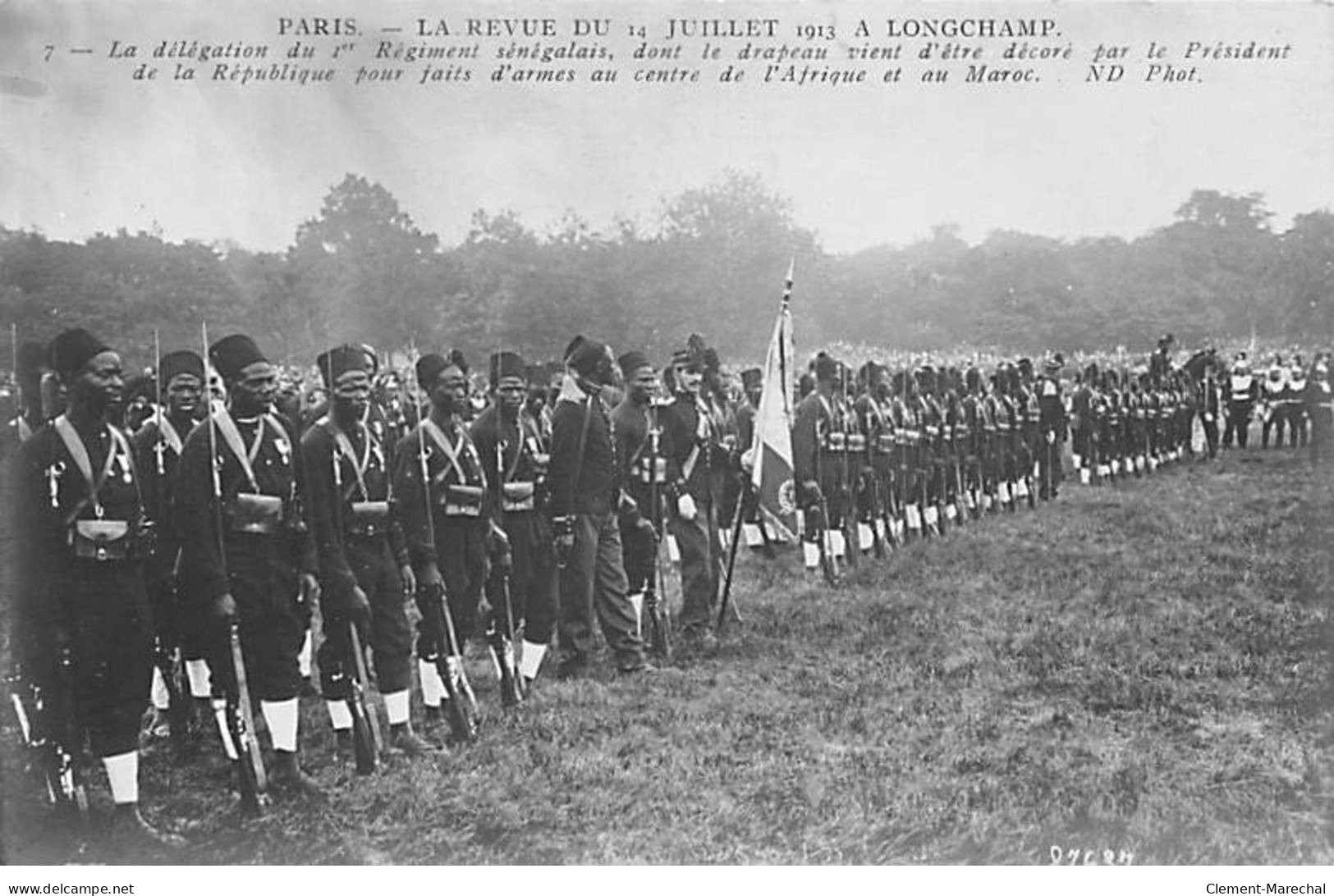 PARIS - La Revue Du 14 Juillet 1913 à Longchamp - Très Bon état - Arrondissement: 16