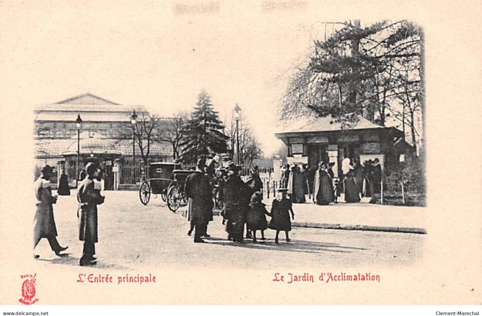 PARIS - Le Jardin D'Acclimatation - L'Entrée Principale - Très Bon état - Paris (16)