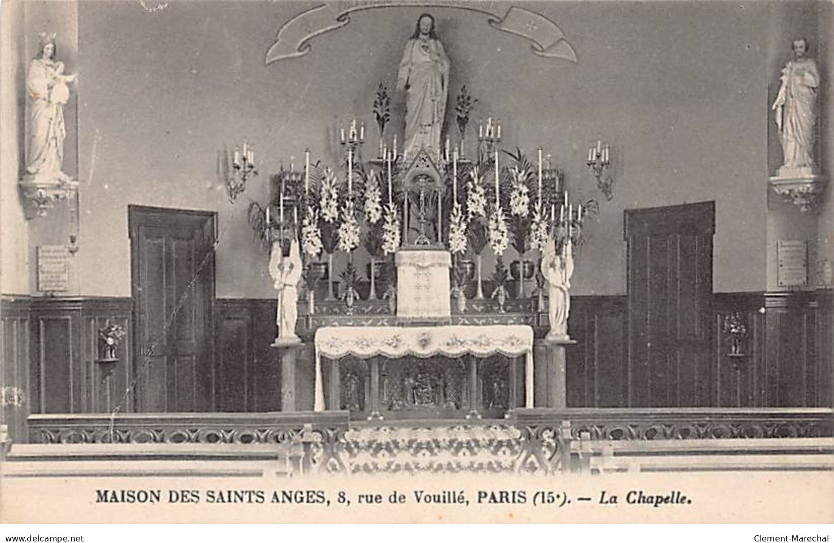 PARIS - Maison Des Saints Anges - La Chapelle - Rue De Vouillé - Très Bon état - Paris (15)